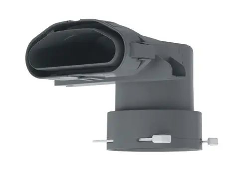 STIEBEL ELTRON Luftverteilsystem LVE ÜB-U-4 Übergangsbogen auf DN75 unten, 205754